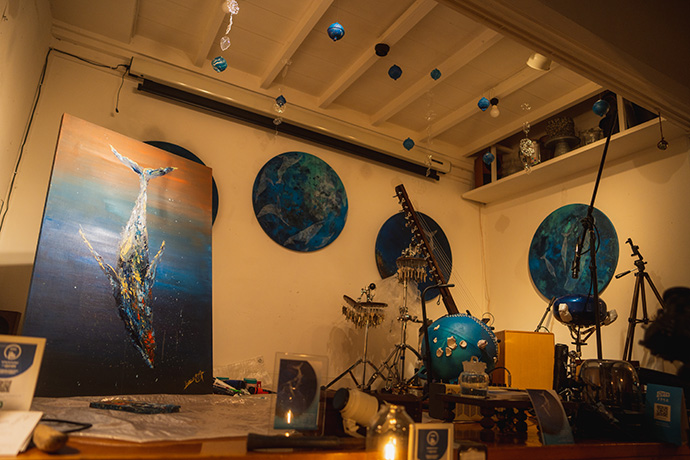 ライブペイント風景_神奈川葉山_B