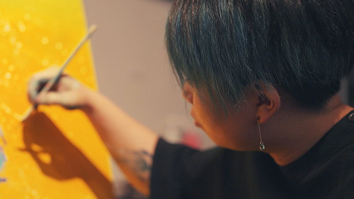 ライブペイント風景_兵庫西宮_B