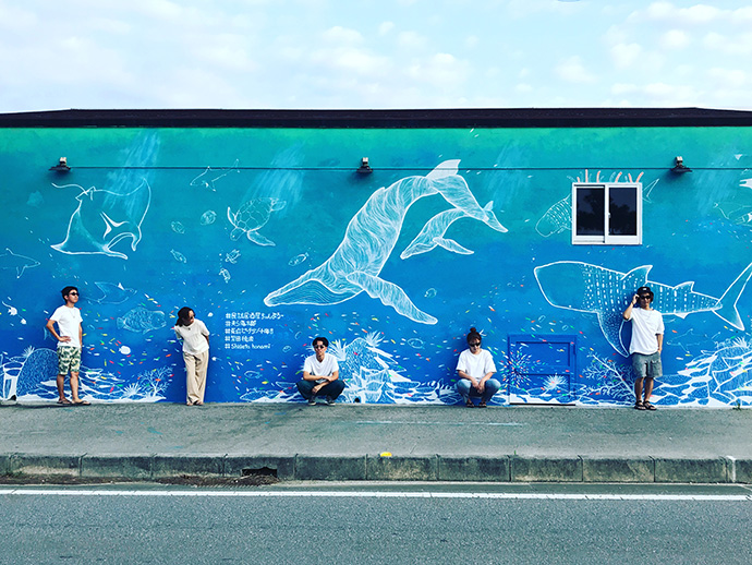 壁画_沖縄県国頭郡今帰仁村_B