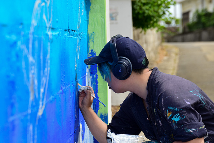 壁画_沖縄県宮古島市伊良部_A