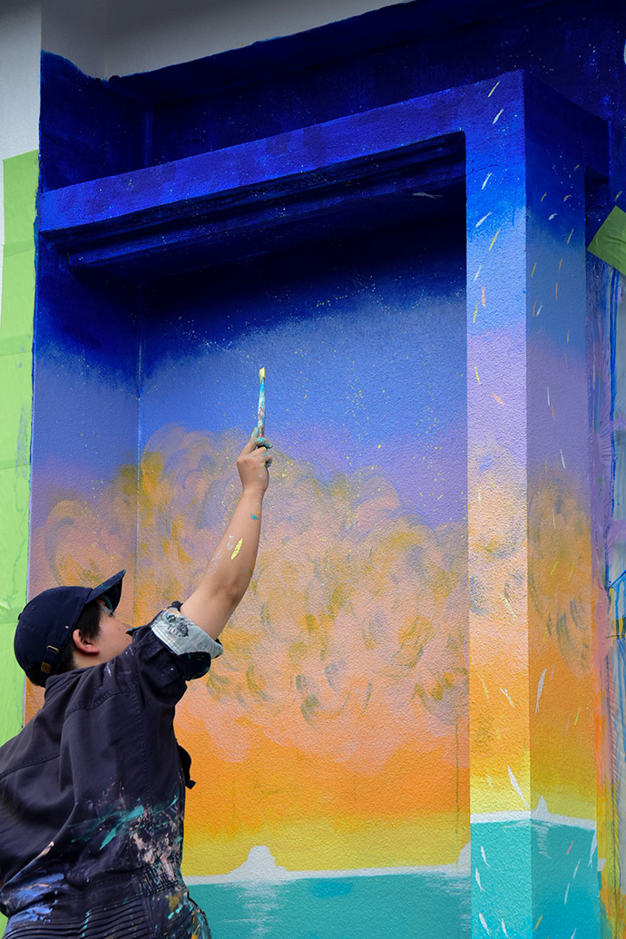 壁画_沖縄県宮古島市伊良部_B