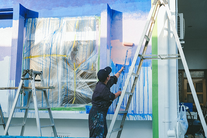 壁画_沖縄県宮古島市伊良部_D